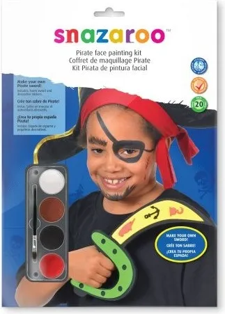 MAQUILLAJE SNAZAROO GOMA EVA PIRATA