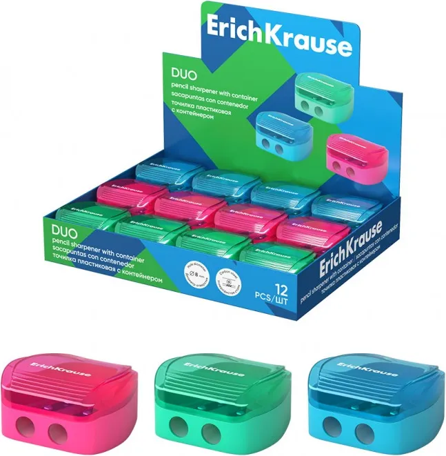 SACAPUNTAS DUO DEPOSITO ERICHKRAUSE