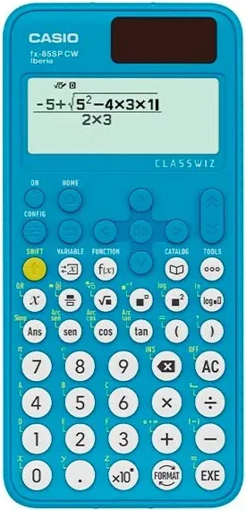CALCULADORA CASIO FX-85SPCW AZUL