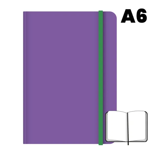LIBRETA CAMPUS A6  96H 75G LISO VIOLETA