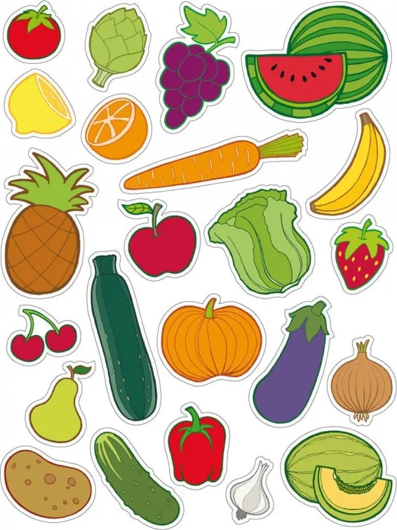 GOMETS FRUTAS Y VERDURAS