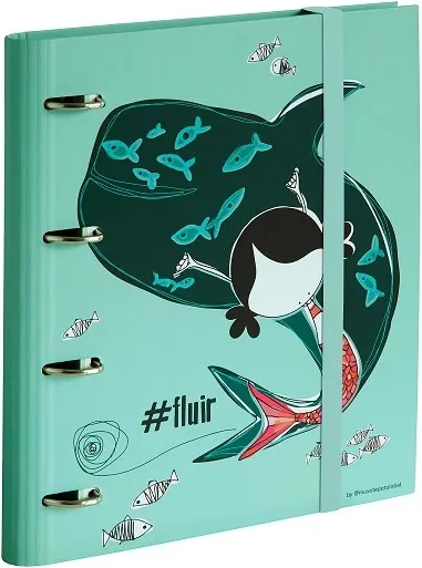 CARPEBLOC A4 4ANILLAS FLUIR