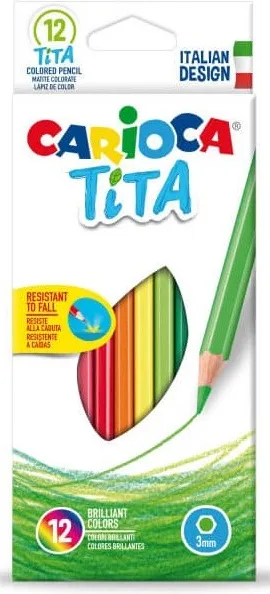 LAPICERO CARIOCA TITA 12 COLORES