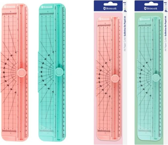 GUILLOTINA DE PAPEL A4 SOBREMESA PASTEL