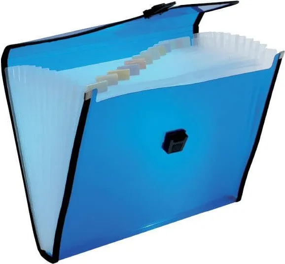 CLASIFICADOR PLUS PP A4 BROCHE AZUL