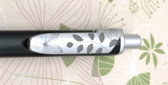 BOLIGRAFO INOXCROM CANVAS LEAVES