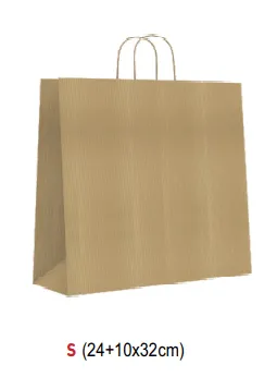 BOLSA KRAFT S 24x10x32