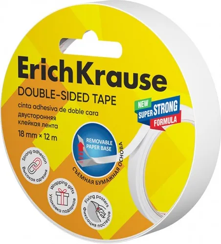 CINTA DOBLE CARA ERICH KRAUSE 18mmX12m