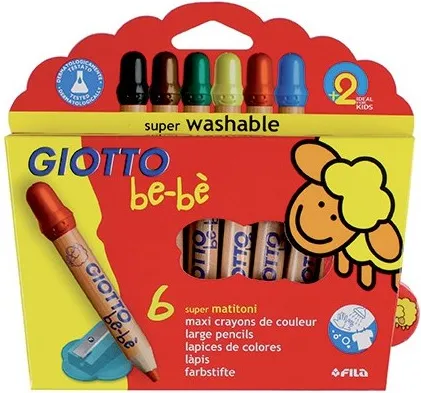 Giotto Bebè Lapices 6 Colores