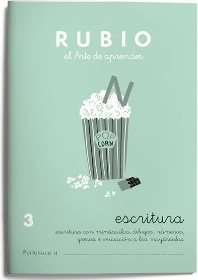 CUADERNO RUBIO ESCRITURA 3