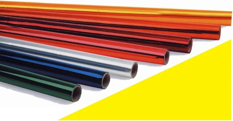 Rollo Celofan Amarillo 50x65 cm 25 hojas