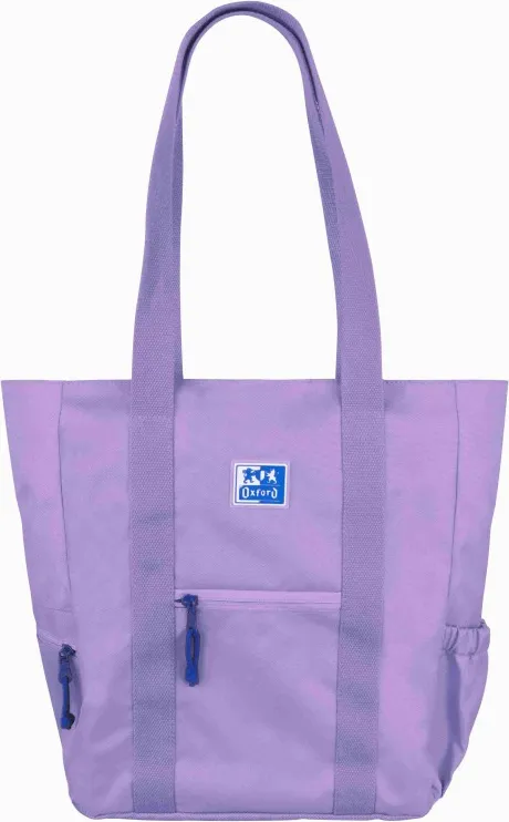 BOLSO TOTE BAG OXFORD B-TRENDT LAVANDA
