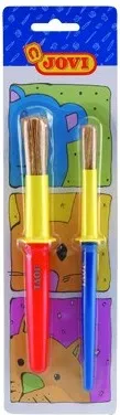 Pinceles Escolares Jovi Blister 2 unds