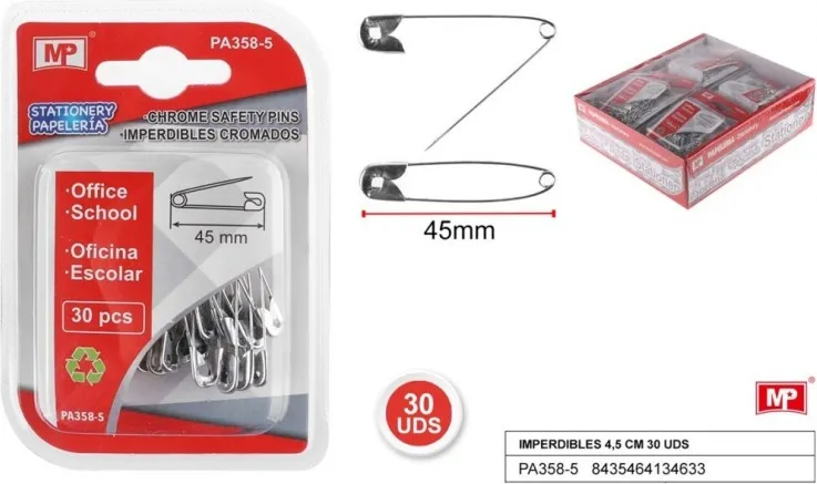 IMPERDIBLES 45MM  (30 unidades)