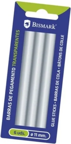 SILICONA TRANSPARENTE  5 BARRAS 11MM