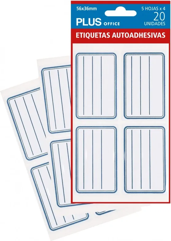 ETIQUETAS MAKRO LIBROS 50X40MM