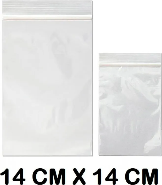 BOLSAS AUTOCIERRE 140X140MM