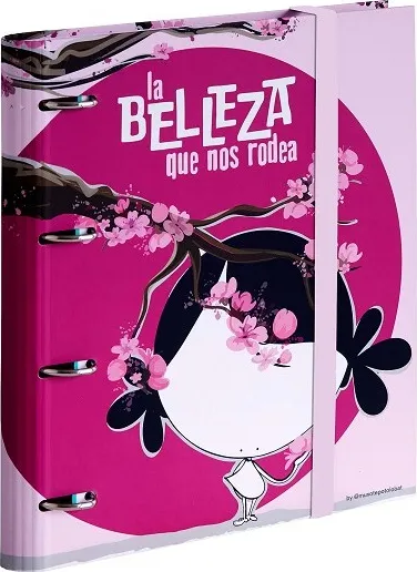 CARPEBLOC A4 4 ANILLAS BELLEZA