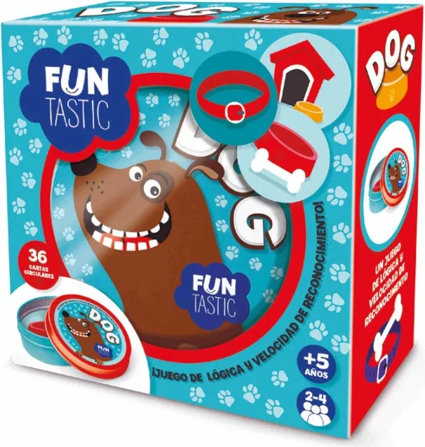 FUNTASTIC DOG CON CAJA