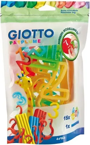 MOLDES NUMEROS GIOTTO 15 UNID