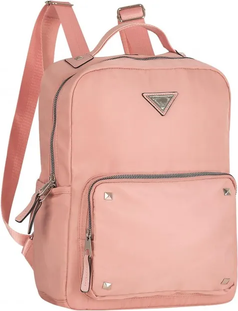 MOCHILA CLIO 24X33X14 C/ 2 CREMALLERAS ROSA