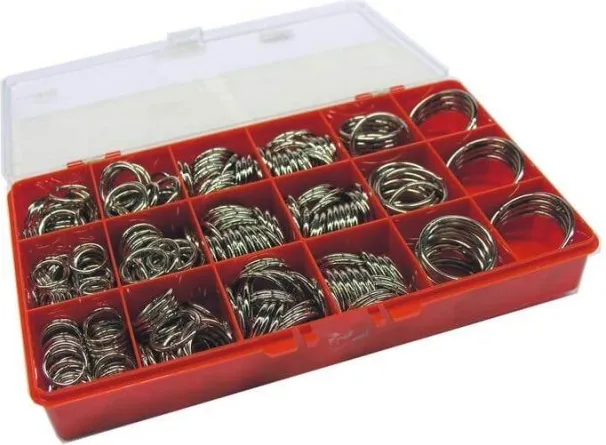 Expositor de Anillas Bisagra Niqueladas