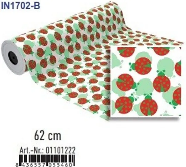 Bobina Papel Regalo 62CMX85M IN1702-B