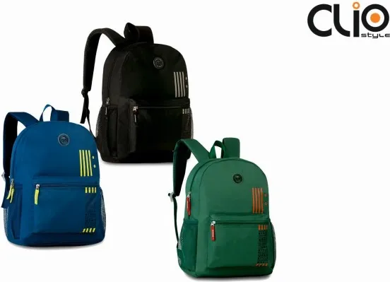 Mochila Clio Mmv Style 43X30X13 C/2 Cremalleras