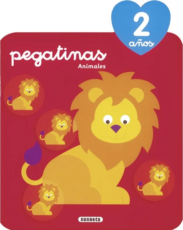 Pegatinas Animales 2 Años