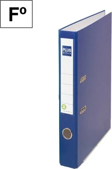 Archivador Folio PLUS Lomo Estrecho Azul