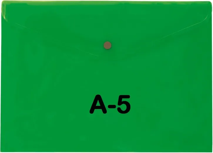 SOBRE BROCHE PP A5 VERDE