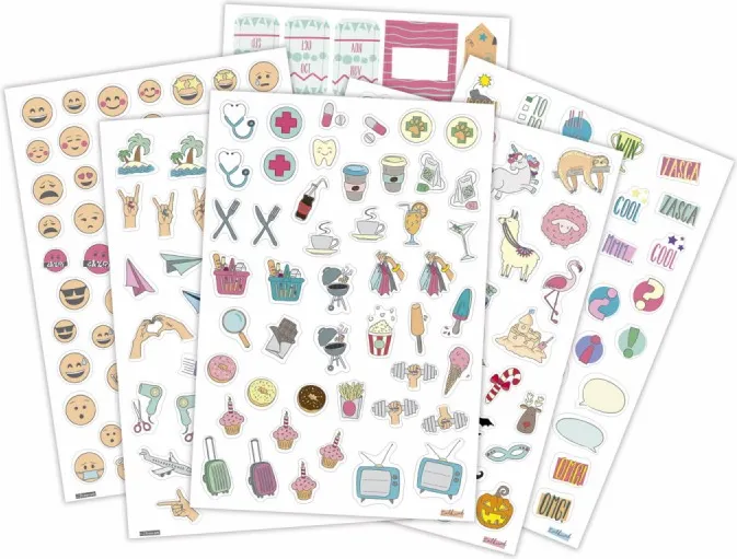 Set Pegatinas Agenda Esp.talkual