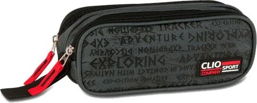 Estuche Clio Sport 21X9X8CM C/2 Cremalleras