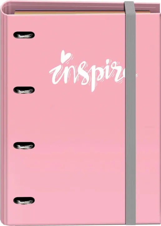 CARPEBLOC DOHE A4 4AN 35MM ROSA PASTEL