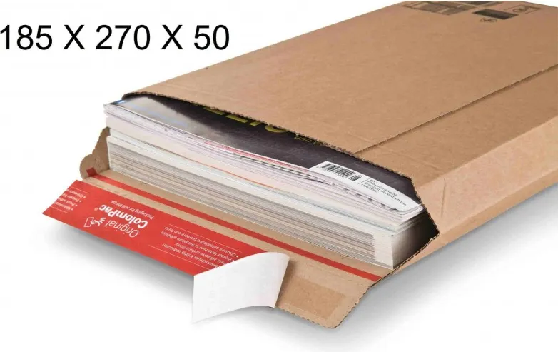 SOBRE CARTON ENVIO 185X270X50