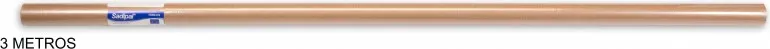 ROLLO PAPEL KRAFT 1X3 MARRON
