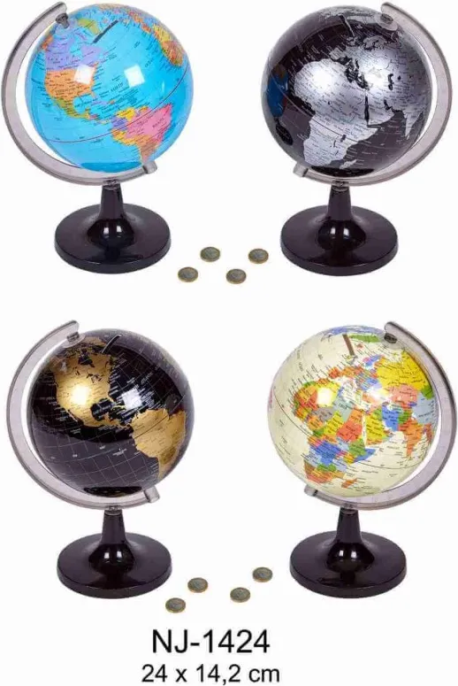 HUCHA ATLAS ESFERA 14 CM