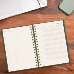 Agenda Finocam 16 Meses Haiku E10 Sv Horiz.verde 25-26 - imagen 5