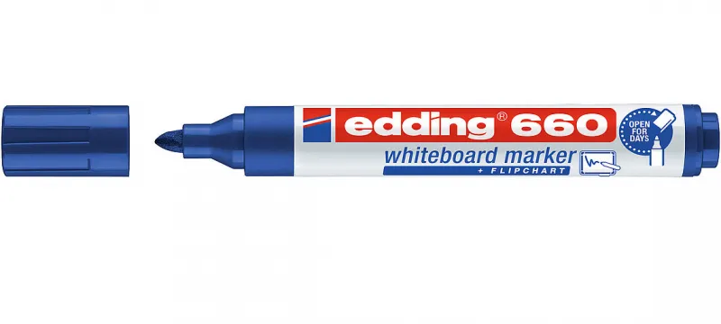 ROTULADOR EDDING 660 PIZARRA AZUL