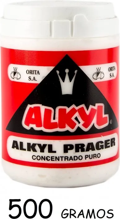 COLA BLANCA ALKYL PRAGER 500GRS.