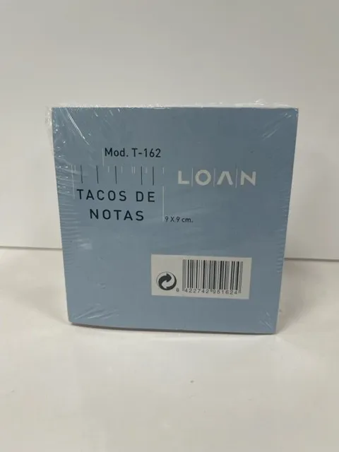 Taco Encolado Loan Notas Blancas 90X90 500H