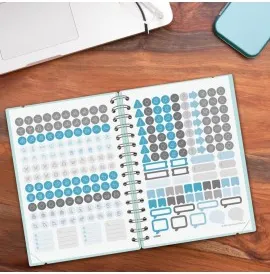 Agenda Finocam 16 Meses Haiku E10 Sv Horiz.azul 25-26 - imagen 14