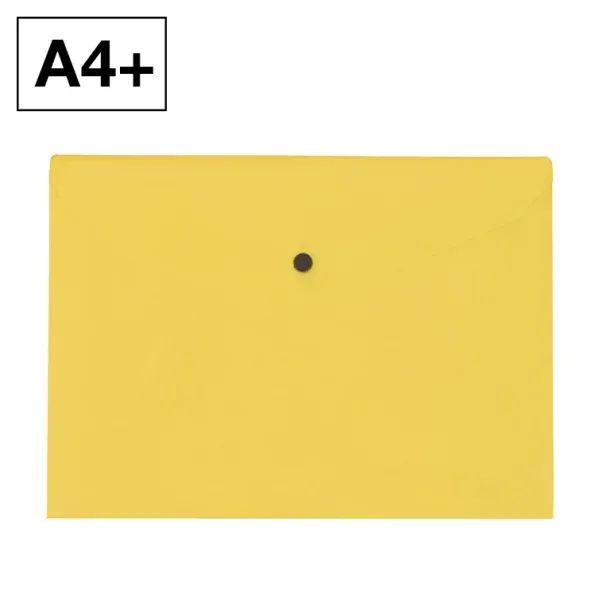 SOBRE BROCHE PP A4 AMARILLO