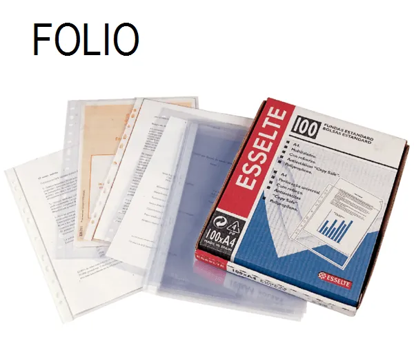 FUNDA MULTITALADRO ESSELTE FOLIO
