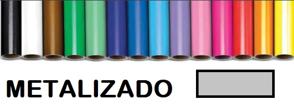 PAPEL CHAROL METALIZADO ROLLO 25 HOJAS 50x65