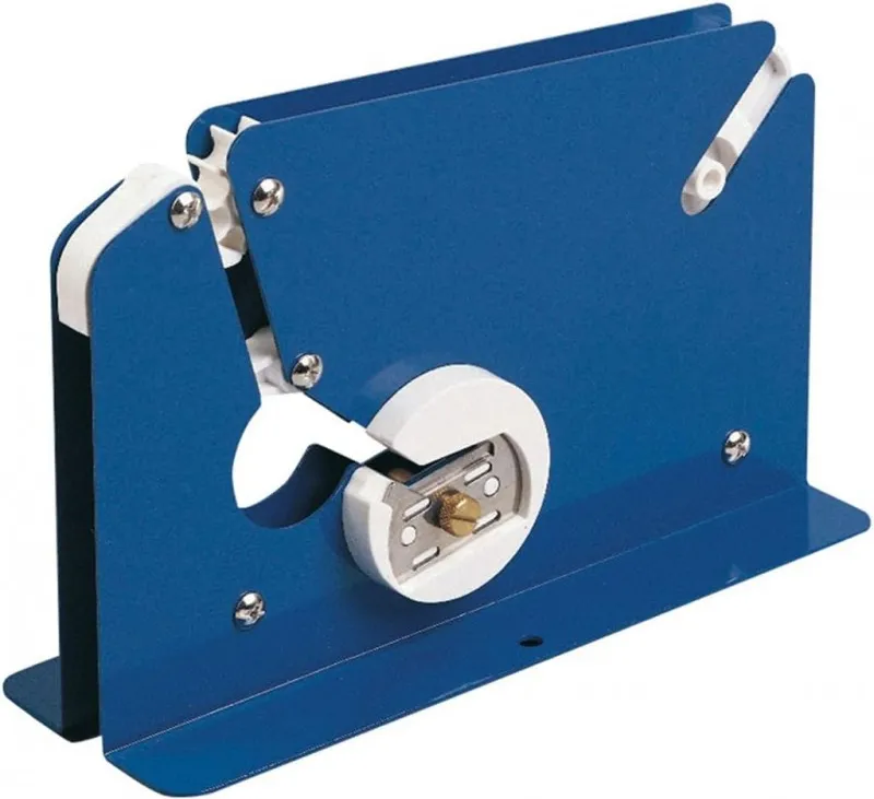 PRECINTADORA CIERRA BOLSAS METAL AZUL