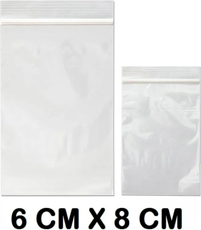 BOLSAS AUTOCIERRE 60X80MM