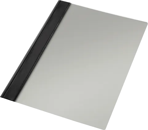 DOSSIER FASTENER FOLIO NEGRO