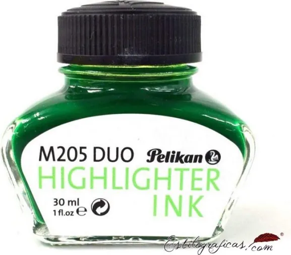 TINTERO PELIKAN 30ML VERDE FLUOR