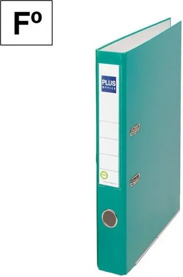 ARCHIVADOR FOLIO PLUS LOMO ESTRECHO VERDE